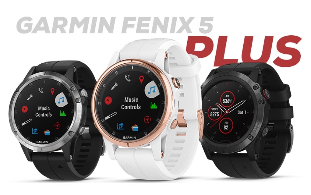 Garmin Fenix 5 Plus serien