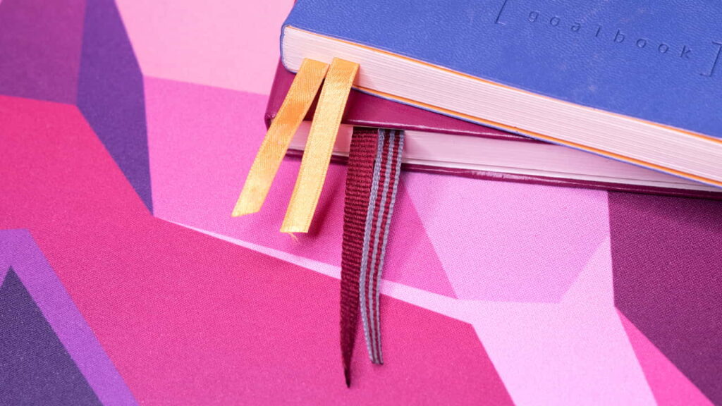 Test: Rhodia GoalBook A5 – allt du måste veta 13 rhodia goalbook leuchtturm1017 bokmarke skillnad